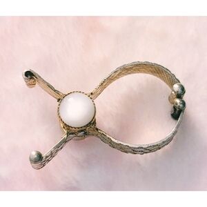 Glove Clip Purse Vintage Mother Of Pearl